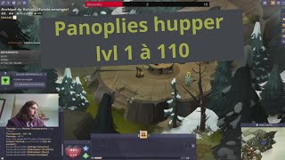 On test les panoplies pour Hupper lvl 1 à 110 [upl. by Nitsua]