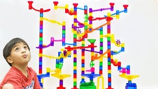 Marble Genius Marble Run Extreme Set How to Put Together Marble Run Extreme Set [upl. by Essej]