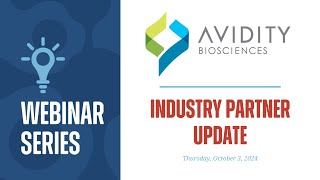 Industry Update Avidity [upl. by Eardnoed]