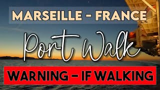 Marseille France Port Walk  Cathedral  PampO Arvia Cruise  Sep 2023 [upl. by Krongold]