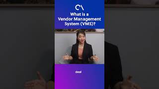 What is a Vendor Management System VMS shorts [upl. by Amando]