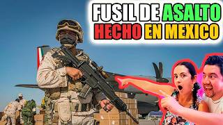 REACCIONAMOS al FUSIL de ASALTO MEXICANO FX 05 Xiuhcoatl Serpiente de Fuego  Increible [upl. by Eey]