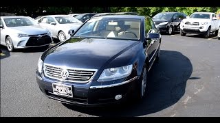 2005 VW Phaeton 5 Seater Walk Around In Depth Footage [upl. by Brigid593]