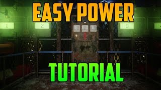 EASY POWER TUTORIAL Zetsubou No Shima Zombies [upl. by Kendal]