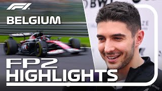 FP2 Highlights  2024 Belgian Grand Prix [upl. by Latrina]