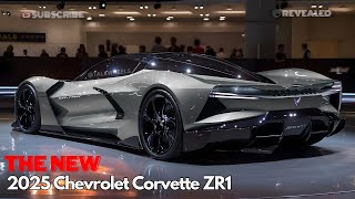 2025 Chevrolet Corvette ZR1 Launched All You Need To Know FIRST LOOK [upl. by Eiggem60]