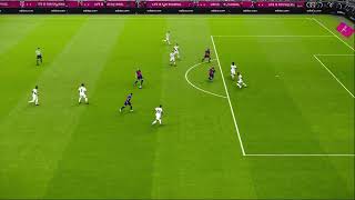 Real Madrid vs Barcelona Gameplay Efootball Pes 21 GamePlay Part11 [upl. by Blas]