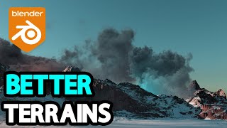 Blender Addon for Creating Terrains  Terrain Mixer [upl. by Raycher]