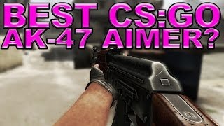 Best CSGO AK47 Aimer amp Player Ever Minikerr  ESEA Premium 128 Tickrate Server Most Accurate AK [upl. by Akiemehs773]