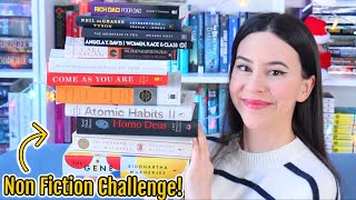 Let’s Read Some Non Fiction Books  Reading Challenge 2022 [upl. by Kcirddot]