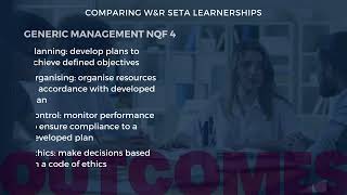 Comparing WampRSETA Learnership Programmes  Generic Management NQF 4 vs Supervision NQF 4 [upl. by Lessirg]