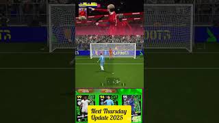 Oliver kahn penalty goal  Next update efootball 2025 ❤️  Beckhams penalty goals shorts [upl. by Nimrac]