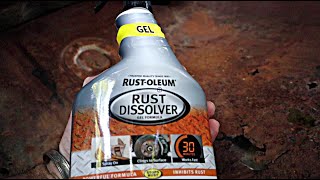 Rust Dissolver Does It Work Rustoleum Rust Dissolver [upl. by Adall309]