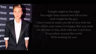 Justin Bieber  Looking For You Lyrics [upl. by Winnah548]