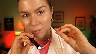 ASMR Cleaning Your Skin amp Taping  Face Examination RP [upl. by Nelle180]