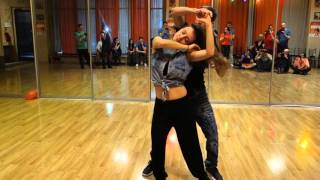 Zouk  Demo dance for Beginner class [upl. by Akiner714]