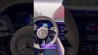 Hyperdrive activated Mercedes Benz EQS shorts [upl. by Woodman]