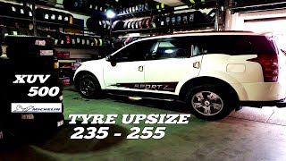 Mahindra XUV 500 Tyre Upgrade  Michelin Latitude Sport 3 SUV [upl. by Lanna]