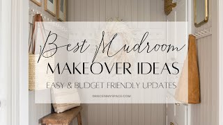 Small Mudroom Makeover  Best DIY Mudroom Makeover Ideas for Organization Storage and More [upl. by Sirrep]