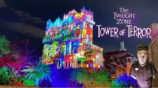 Twilight Tower of Terror Ride in the World  Walt Disney World  Disneys Hollywood Studios 2022 [upl. by Marinna]