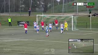 NPL Tasmania Round 2 Glenorchy Knights v Olympia Warriors Match Highlights [upl. by Aninaj307]