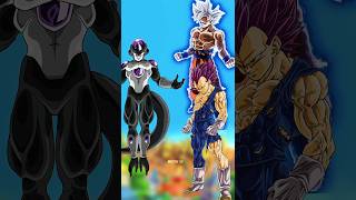 black frieza vs goku and vegeta dragonball dragonballsuper goku gokuvsfrieza vegeta gokujr [upl. by Osrock]