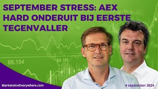 September Stress AEX hard onderuit bij eerste tegenvaller [upl. by Kirk65]