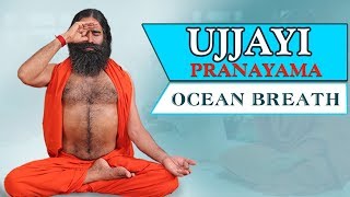 Ujjayi Pranayama Ocean Breath  Swami Ramdev [upl. by Anyat781]