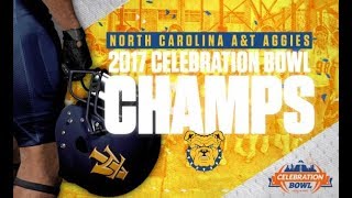 2017 NC AampT AGGIE FOOTBALL SEASON HIGHLIGHT [upl. by Bernadina647]