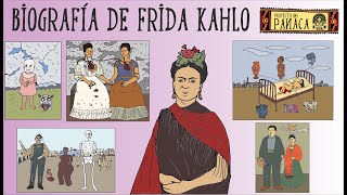 Biografia de Frida Kahlo  Pintora Mexicana [upl. by Nnyrat]