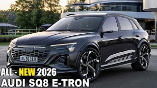 2026 AUDI SQ8 E TRON  Change Redesign InteriorExterior [upl. by Ahsimak833]