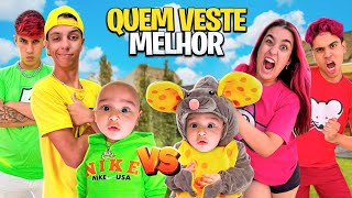 QUEM VESTIR O DAVI MELHOR VENCE quem venceu [upl. by Ahsenra]