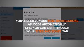 How to add Push Notifications ad code to your website HTTPS [upl. by Coplin]