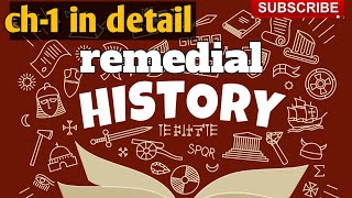 🛑remedial history chapter 1 p1 in detailed explanations [upl. by Chevalier458]