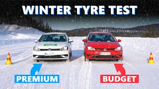 Expensive VS Cheap Winter Tyres ❄ Are Budget Winter Tyres Safe [upl. by Inasah375]