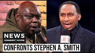 Faizon Love Checks Stephen A Smith For Dissing OJ Simpson BET Tribute quotNot Like Usquot  CH News [upl. by Iaj]