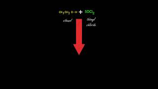 Reaction of Ethanol with Thionyl chloride  Preparation of Ethyl chloride from Ethanol  Class 12 [upl. by Ainerbas181]