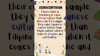 culturaldifferences cultural relativism ethnocentrism xenocentrism ucsp culture society shs [upl. by Filberte409]