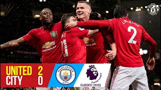 McTominay strikes from 30 yards out  United 20 City  201920  Premier League Classics [upl. by Atirahs202]