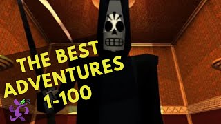 Top 100 Pointand Click Adventure Games Ever Ranked All 100 [upl. by Joshia]