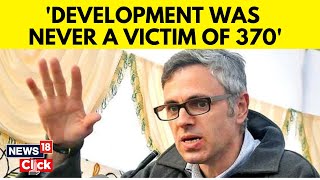 Omar Abdullah Exclusive  Omar Abdullah Interview  Article 370  Jammu amp Kashmir News  News18 [upl. by Pasol138]