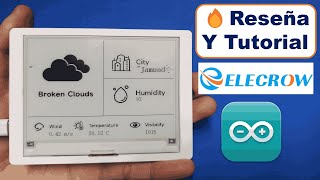 MIRA TODO LO QUE PUEDES HACER😱 con la CrowPanel EPaper de ELECROW  Tutorial y Review completo [upl. by Jereld]