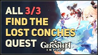 Find the lost conches Genshin Impact [upl. by Raine]