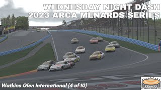 Wednesday Night Dash iRacing ARCA League  Watkins Glen 4 of 10 [upl. by Veronique]