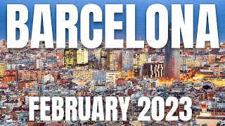 Barcelona Travel Guide for February 2023 [upl. by Annet]