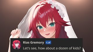 Rizzing Rias Gremory But Ended Up Marrying Her  Characterai [upl. by Nodnal]