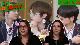 ENHYPEN 엔하이픈  ENOCLOCK EP 47 amp 48 REACTION [upl. by Chlori783]