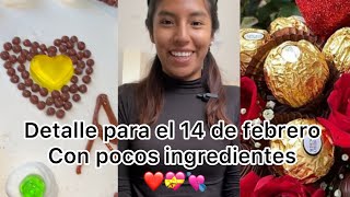 Receta para el 14 de febrero con pocos ingredientes ❤️💝💘 [upl. by Plusch]