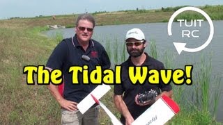 The Tidal Wave Maneuver With The Flyzone Tidewater RC Airplane [upl. by Anavoj]