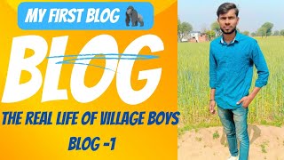 My first vlog1the real life of village boys daily vlogsvlog vlogger vlogging [upl. by Fechter]